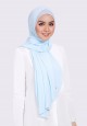RIB KNITTED JERSEY COTTON IN BABY BLUE